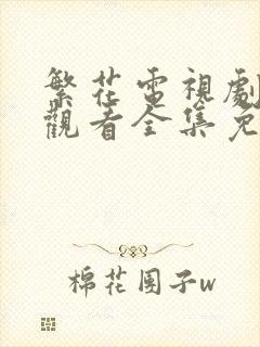 繁花电视剧在线观看全集免费高清