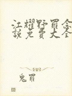 江耀野罗念念小说免费大全