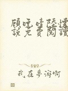 顾晚晴陆怀铮小说免费阅读最新章节