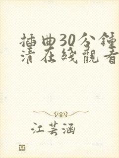 插曲30分钟高清在线观看完整