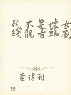 我不是坏女人在线观看韩剧全集高清封面