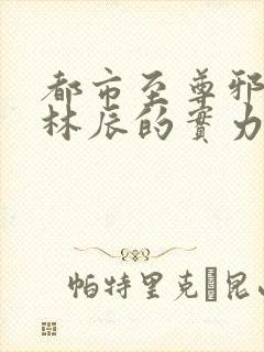 都市至尊邪医的林辰的实力