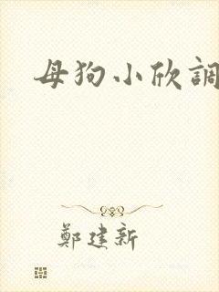 母狗小欣调教