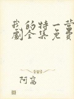 我的特一营电视剧全集免费播放封面