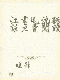 江聿风沈听晚小说免费阅读最新章节封面