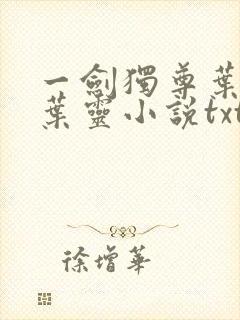 一剑独尊叶玄,叶灵小说txt下载