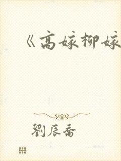 《高嫁柳嫁家》封面