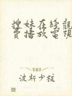 搜妹在线观看免费播放电视剧最新