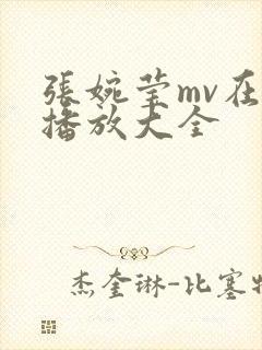 张婉莹mv在线播放大全