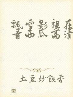 飘雪影视在线观看西瓜高清mv