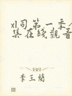 xl司第一季全集在线观看完整版免费