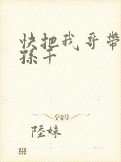 快把我哥带走 孙千封面