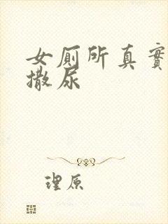 女厕所真实偷拍撒尿