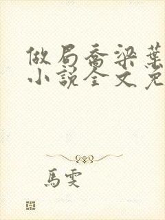 做局乔梁叶心仪小说全文免费阅读封面