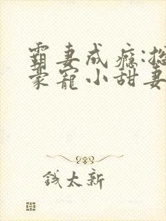 霸妻成瘾:总裁豪宠小甜妻