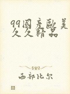 99国产欧美久久久精品