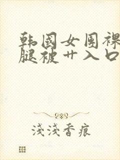 韩国女团裸身长腿被艹入口封面