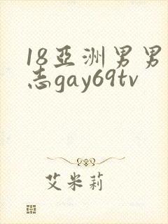 18亚洲男男同志gay69tv