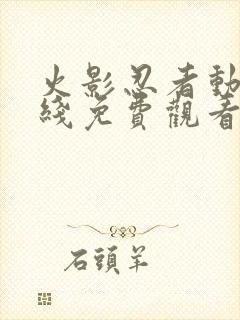 火影忍者动漫在线免费观看全集封面