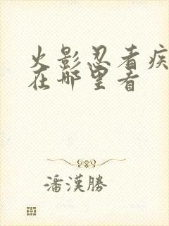 火影忍者疾风传在哪里看