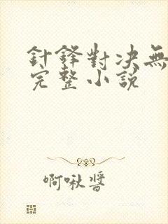 针锋对决无删减完整小说