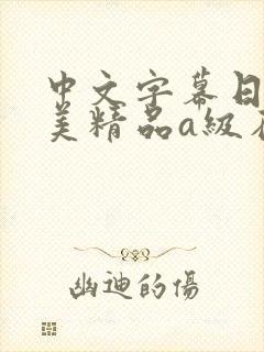 中文字幕日韩欧美精品a级在线