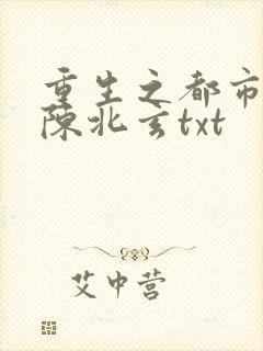 重生之都市修仙陈北玄txt封面