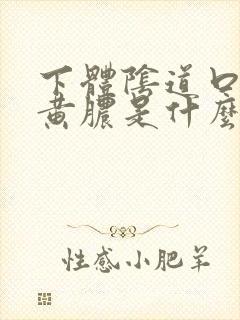 下体阴道口有流黄脓是什么病