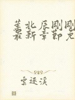 叶北辰刚刚更新最新章节免费阅读