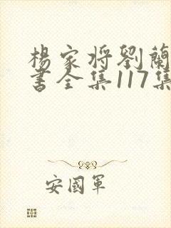 杨家将刘兰芳评书全集117集封面