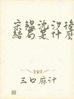 宋韫沈汐后续大结局是什么封面