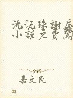 沈沅珠谢序川的小说免费阅读全文