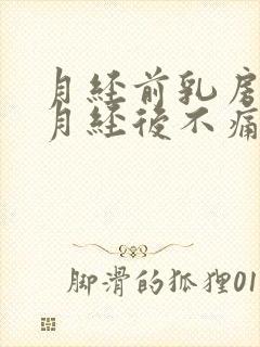 月经前乳房胀痛月经后不痛正常吗封面