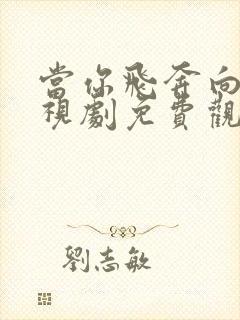 当你飞奔向我电视剧免费观看高清