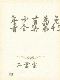 年少有为免费观看全集第4集