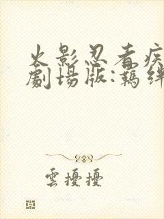 火影忍者疾风传剧场版:羁绊 动画片封面