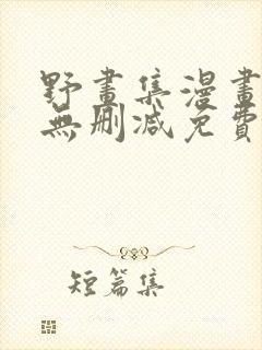 野画集漫画原著无删减免费观看