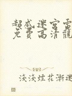 超感迷宫电视剧免费高清观看全集