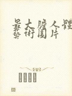 最大胆人体扒b艺术图片