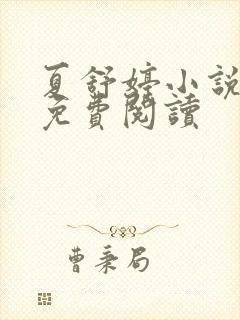 夏舒婷小说后续免费阅读