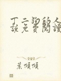 丁二狗的人生小说免费阅读全文