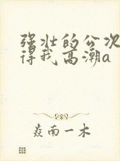 强壮的公次次弄得我高潮a