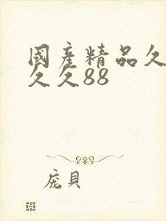 国产精品久久久久久88