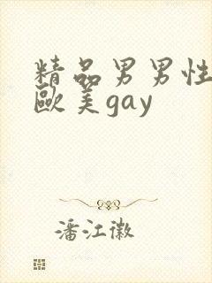 精品男男性行为欧美gay