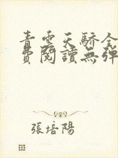 青云天骄全文免费阅读无弹窗