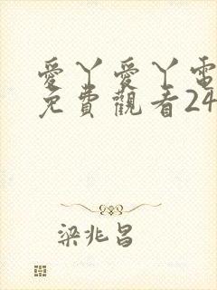 爱丫爱丫电视剧免费观看24集