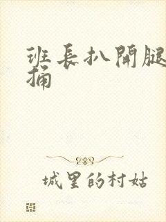 班长扒开腿让我捅