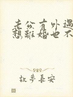 老公有外遇我不想离婚也不原谅怎么办