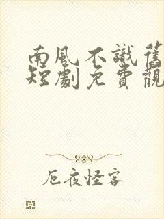 南风不识旧时人短剧免费观看全集