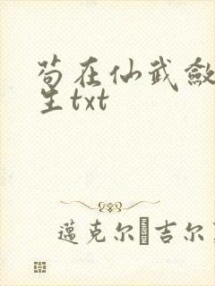 苟在仙武敛尸长生txt封面